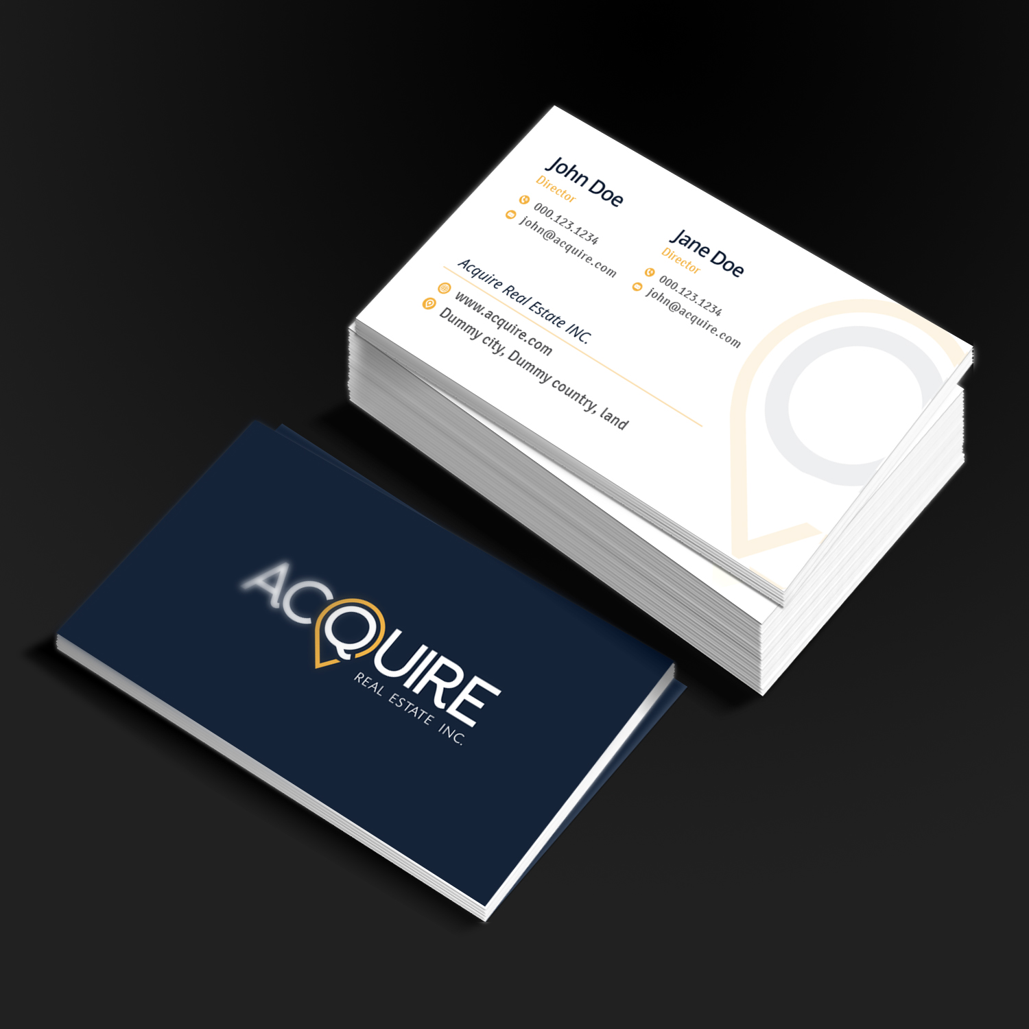 Business Card Design by Creative Jiniya for this project | Design #26477832