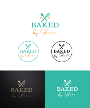 Baked by Bari | Logo Design by Amethystica