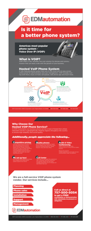 Diseño de Brochure por saurov para EDM Automation | Diseño #26475656