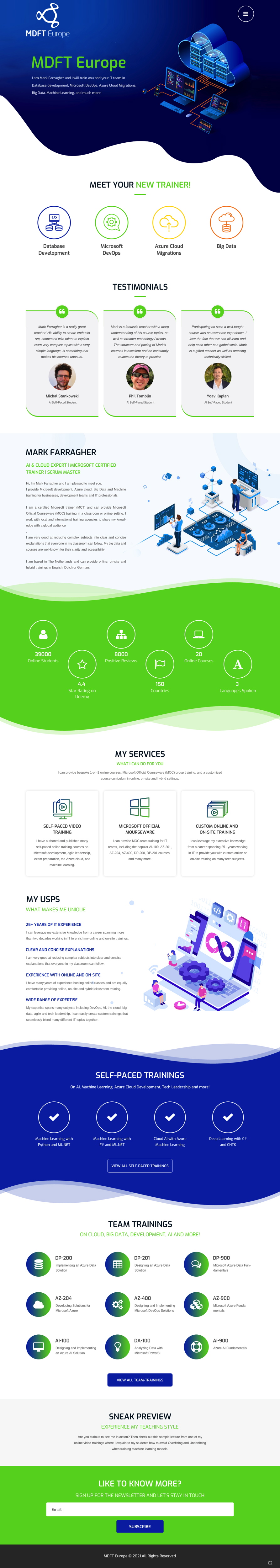 Wordpress Design by pb for MDFT Europe | Design #26487414