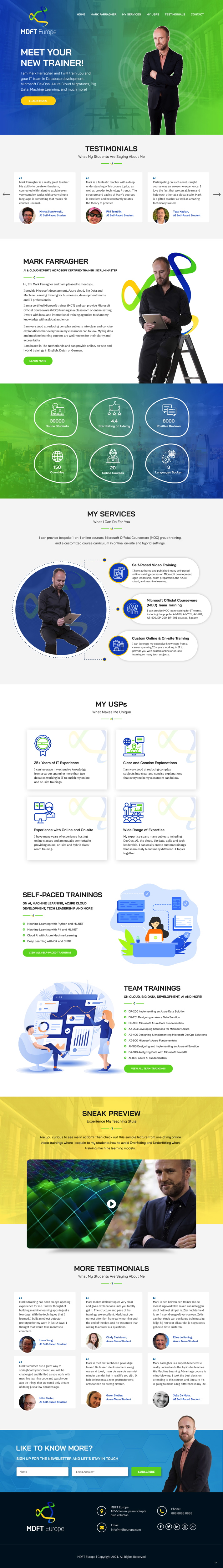 Wordpress Design by pb for MDFT Europe | Design #26487418