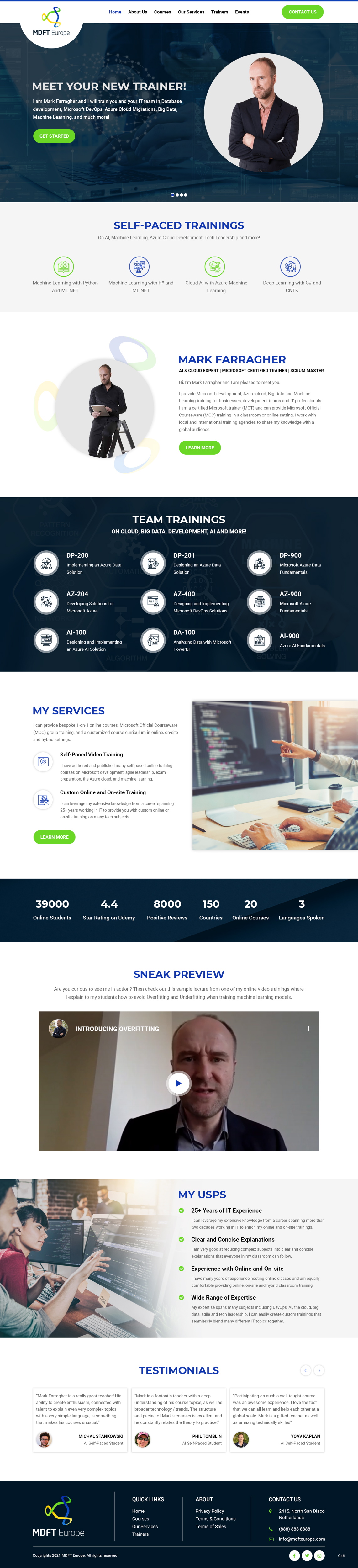 Wordpress Design by pb for MDFT Europe | Design #26487423