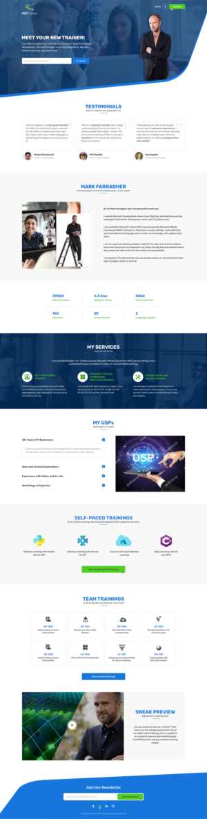 International training agency needs a (Divi) Wordpress website theme | WordPress-Design von Ved Web Services