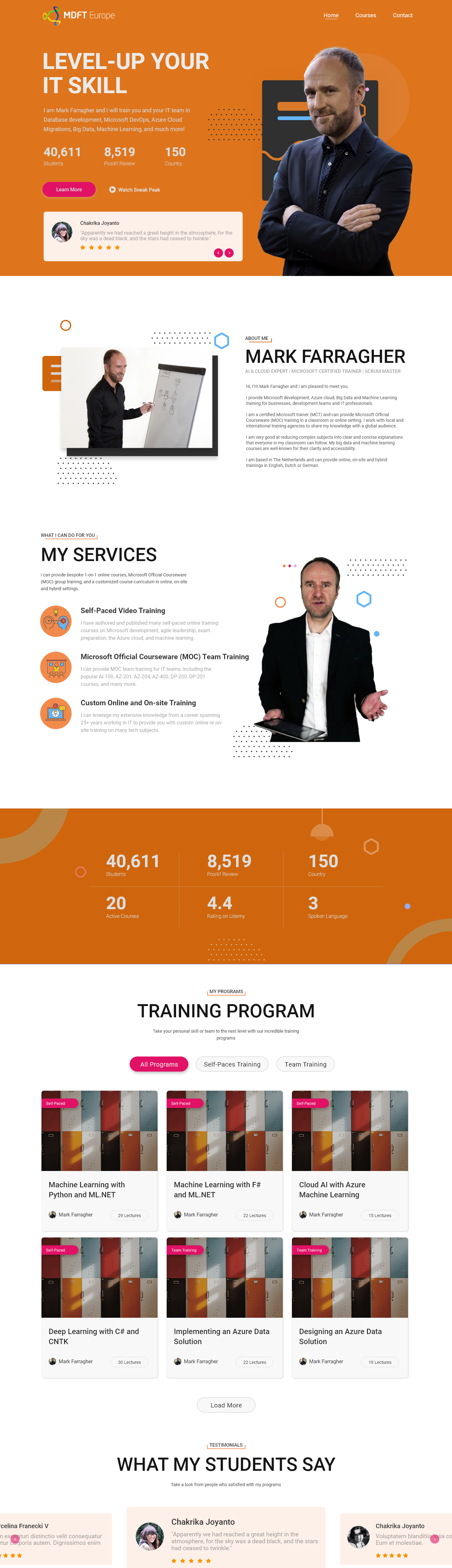 WordPress-Design von Nurrohmat M für MDFT Europe | Design #26526707