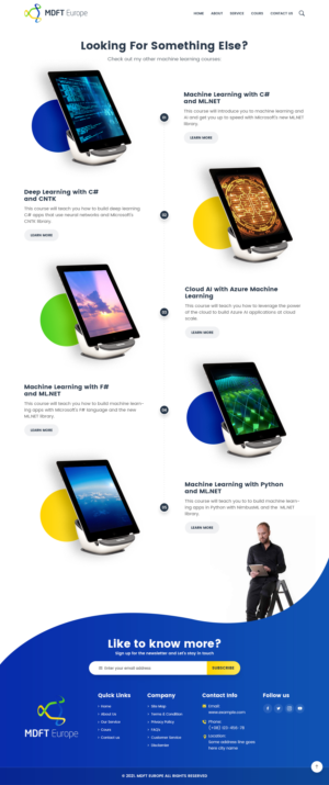 Wordpress Design by NZ Creatives for MDFT Europe | Design: #26486959