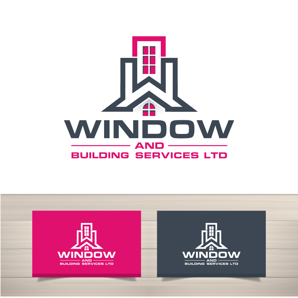 Logo Design by south door for Window And Building Services Ltd | Design #26510992