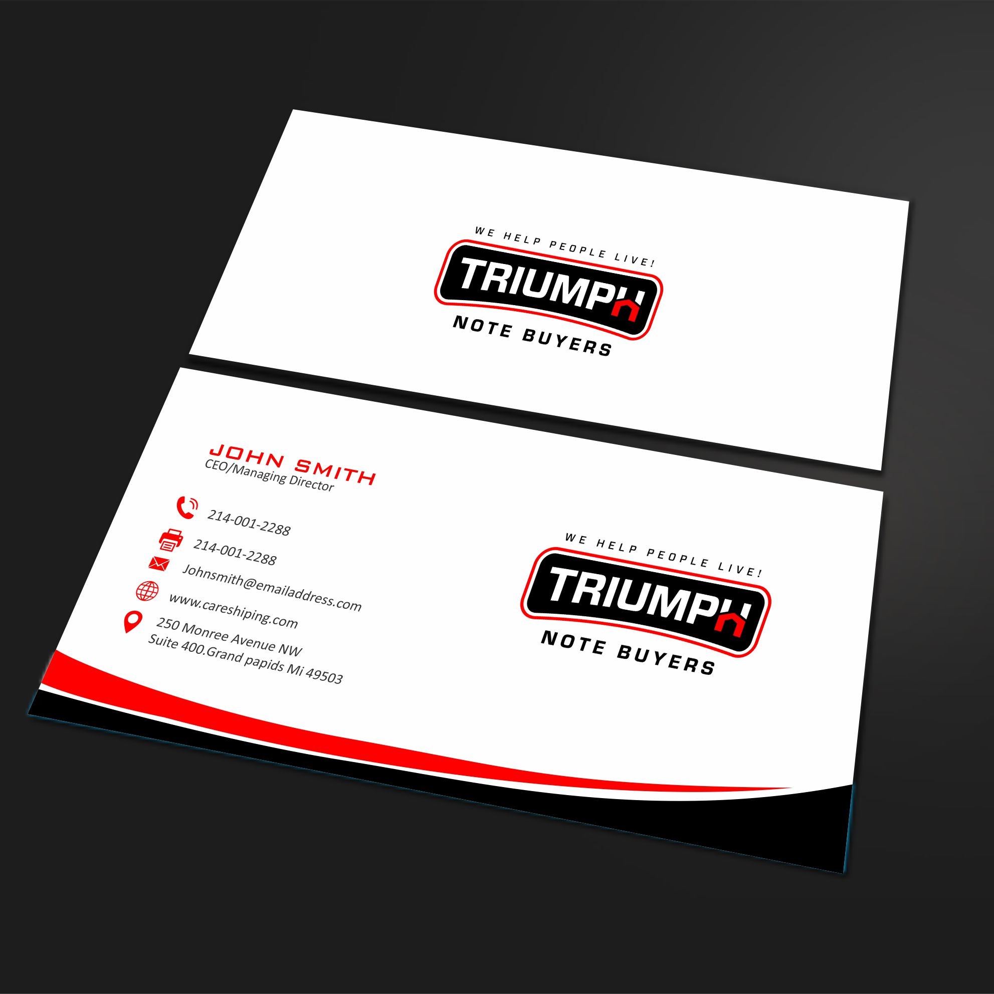 Business Card Design by Crea8iveMind for this project | Design #26494958