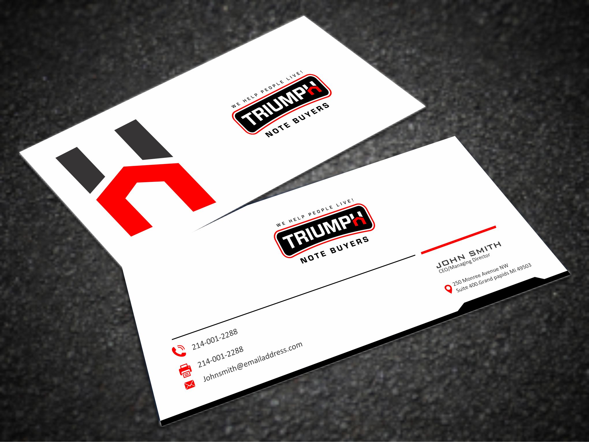 Business Card Design by Crea8iveMind for this project | Design #26494968