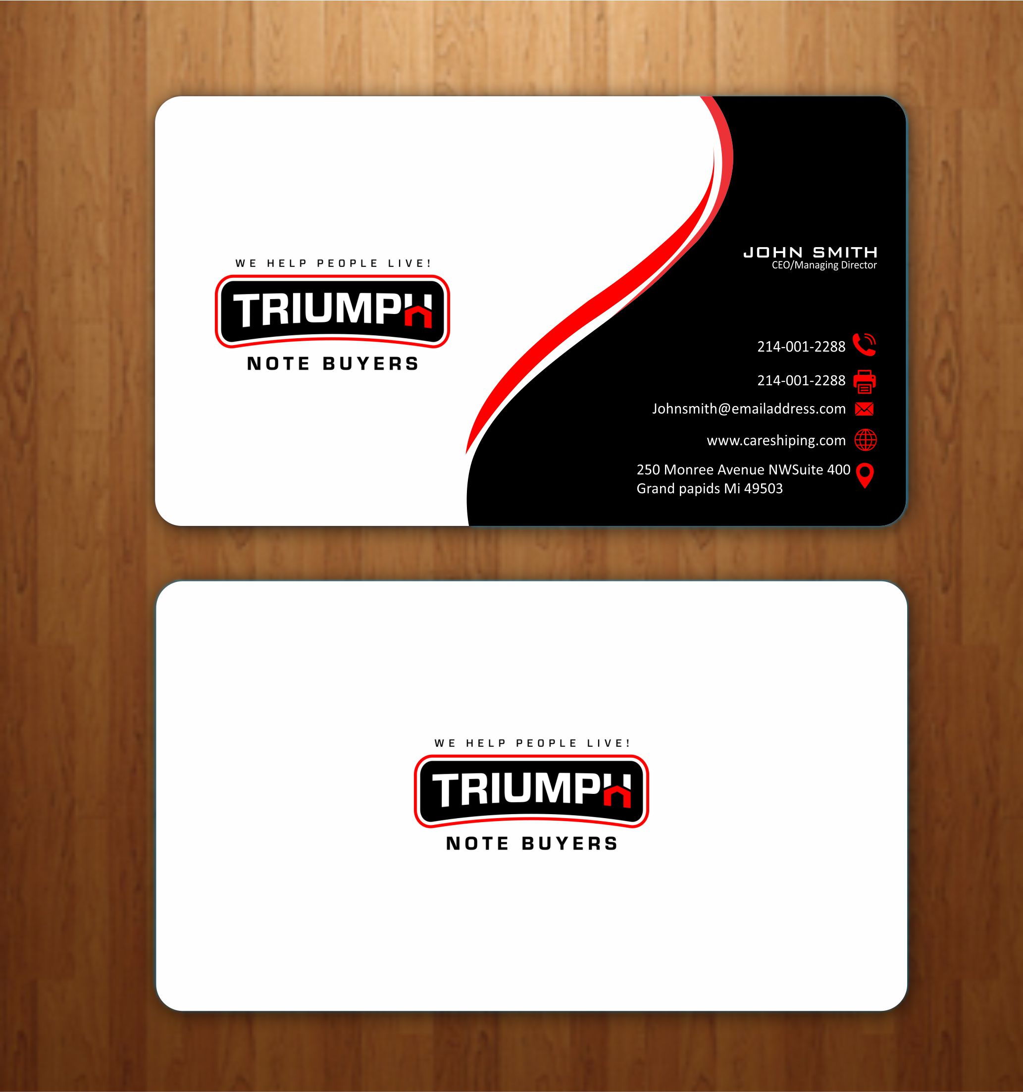 Business Card Design by Crea8iveMind for this project | Design #26494970