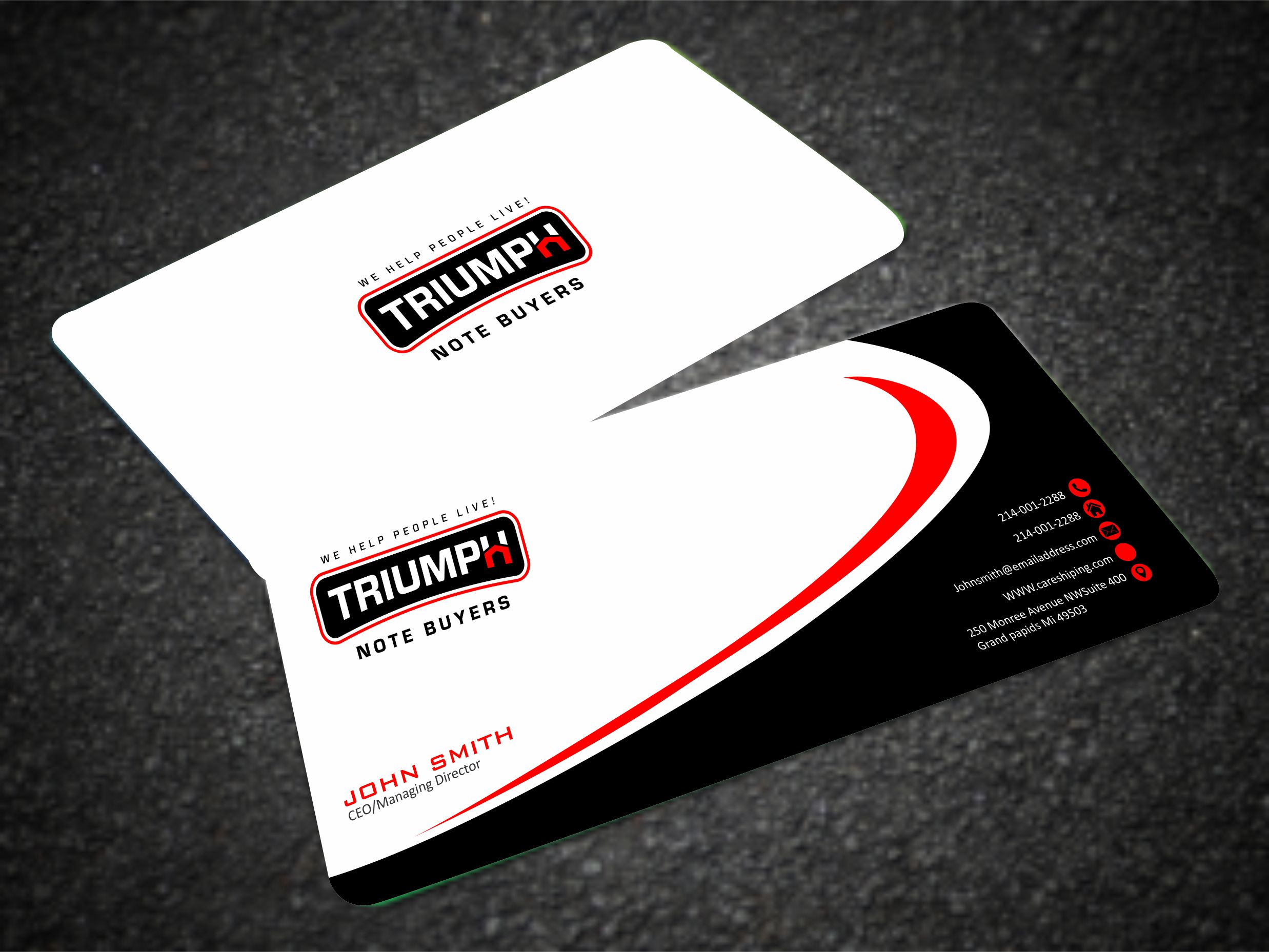 Business Card Design by Crea8iveMind for this project | Design #26494971