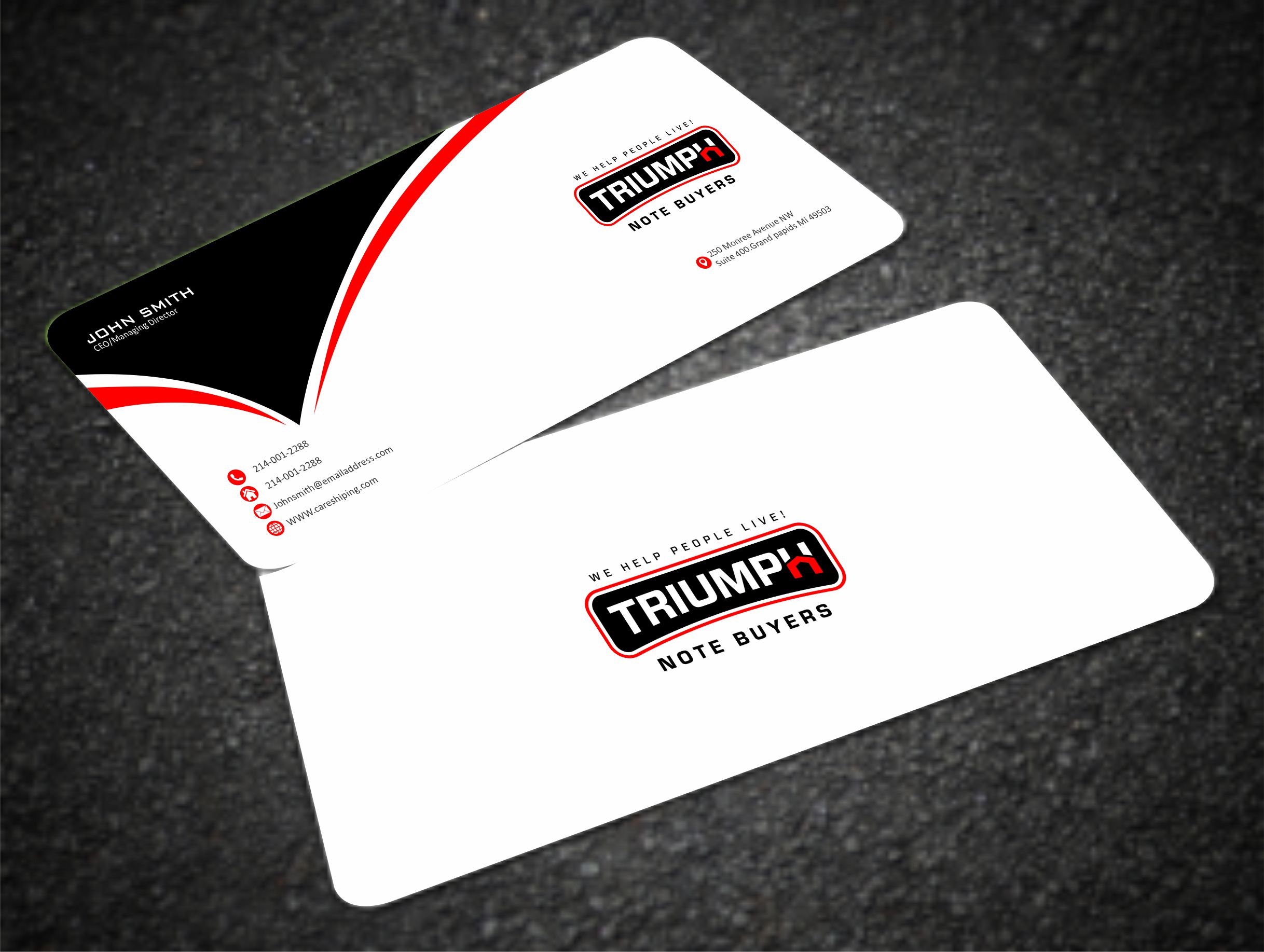 Business Card Design by Crea8iveMind for this project | Design #26494974