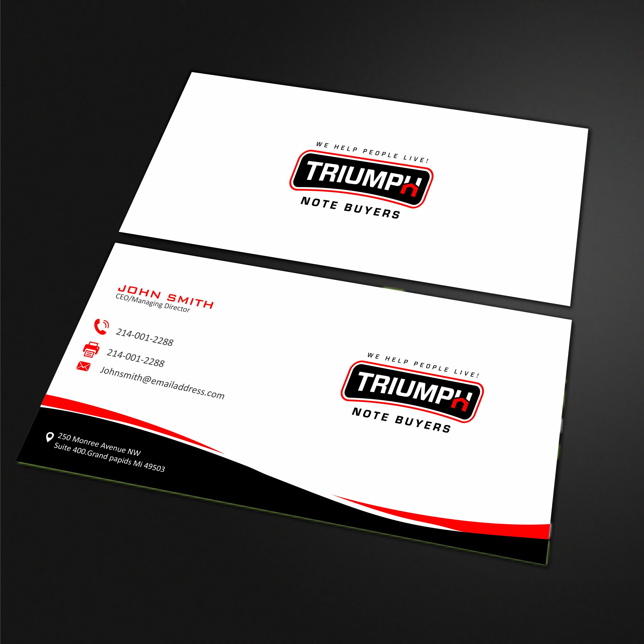 Business Card Design by Crea8iveMind for this project | Design #26494976
