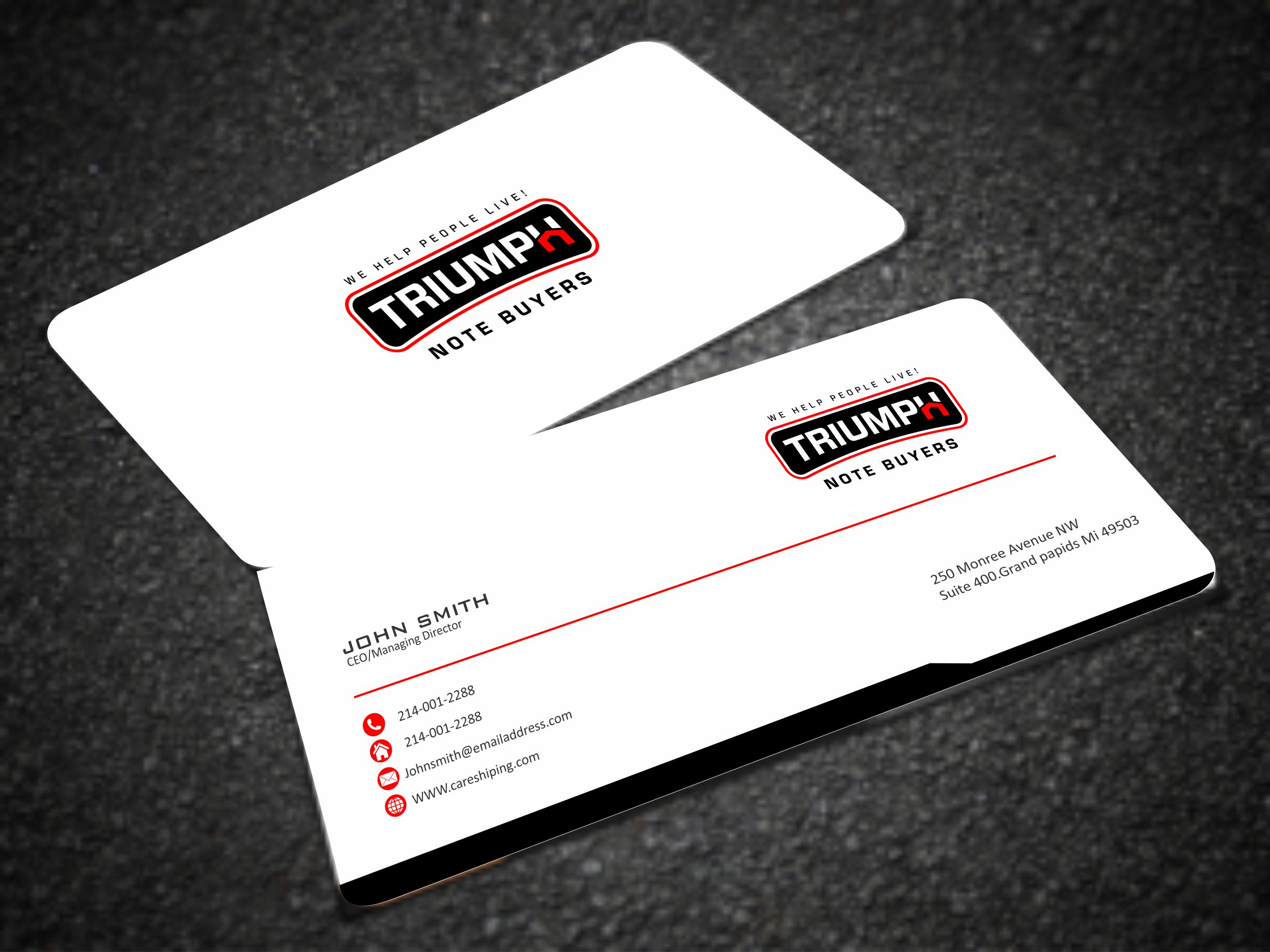 Business Card Design by Crea8iveMind for this project | Design #26494977