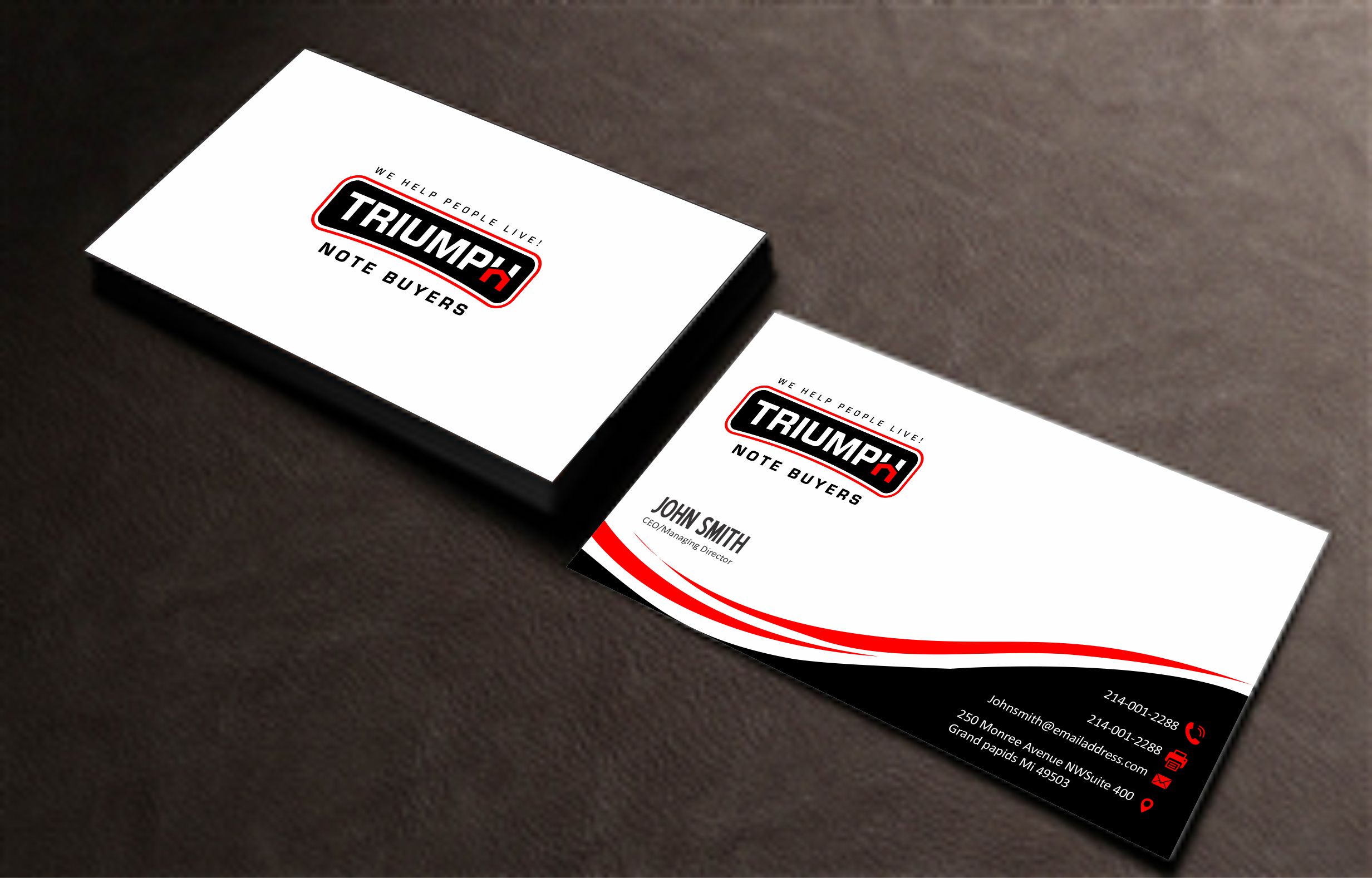 Business Card Design by Crea8iveMind for this project | Design #26494987