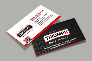 Design for a Note buying company that attracts landlords and seller financed notes | Diseño de Tarjeta de Presentación por Tripti Ranjan Gain