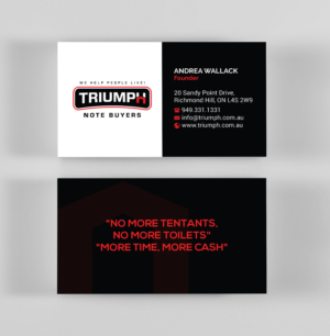 Business Card Design by R.design for this project | Design: #26480674