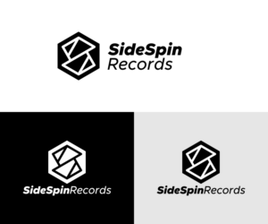 Side Spin Records (this text must not be essential to the logo) | Diseño de Logo por Avilash