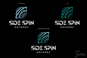 Side Spin Records (this text must not be essential to the logo) | Logo-Design von InkThink by Scaurus