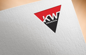 KW HONDA  --or--  KW HONDA POWERSPORTS | Logo Design by Vishak vasu