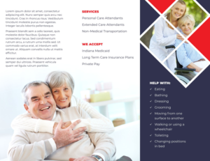 Flyer Design by nng for Paige Homecare | Design #26481211