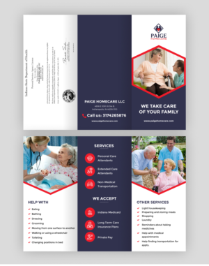Flyer Design by Dolyjahin7 for Paige Homecare | Design: #26490393