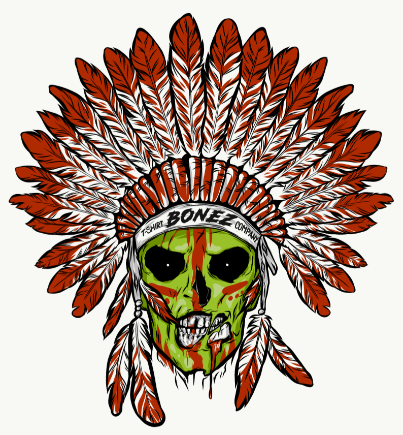 T-shirt Design by inCube_graphics for Bonez T-shirt Company | Design #26516892