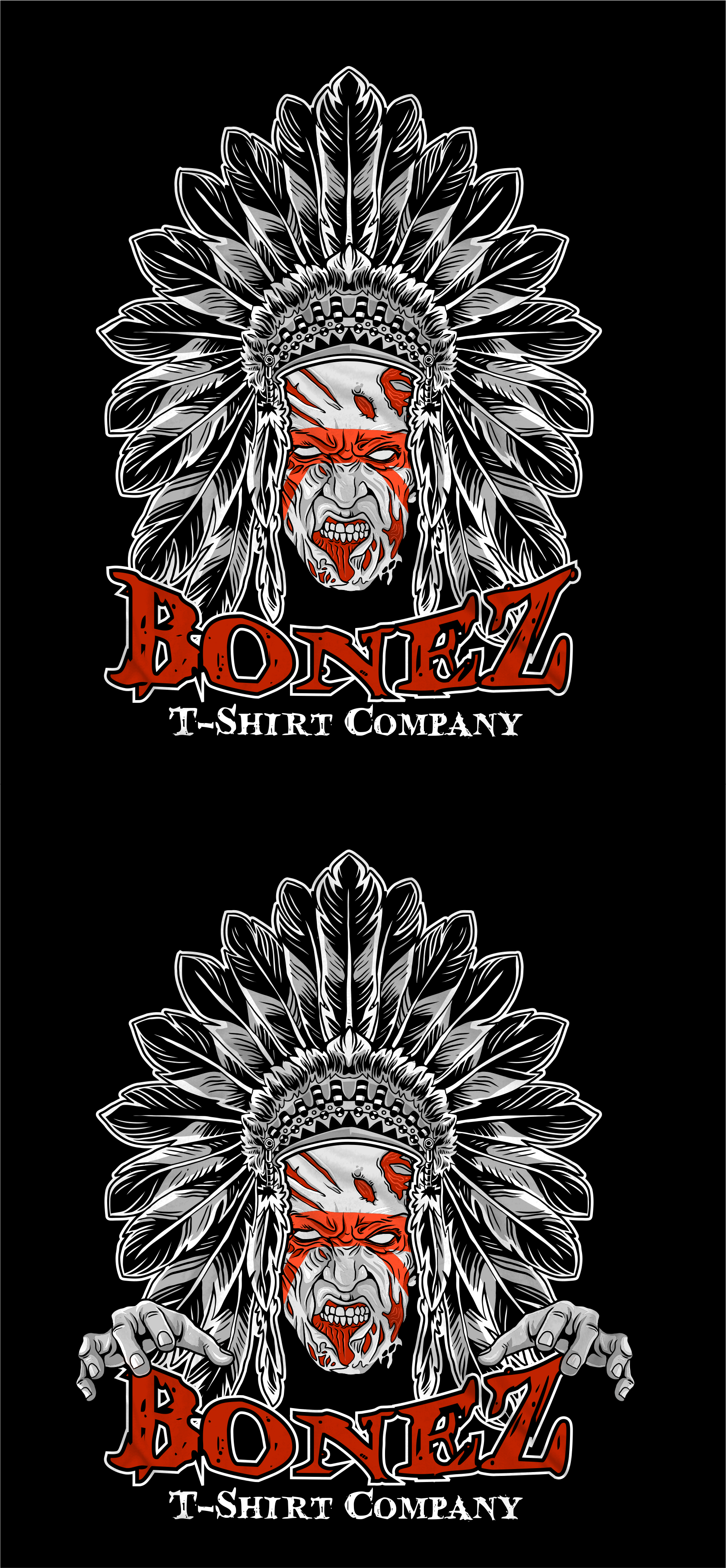 T-Shirt-Design von Yakuza20 für Bonez T-shirt Company | Design #26508870