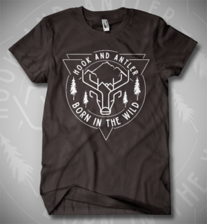 Hook and Antler Apparel Designs | T-Shirt-Design von Jonya