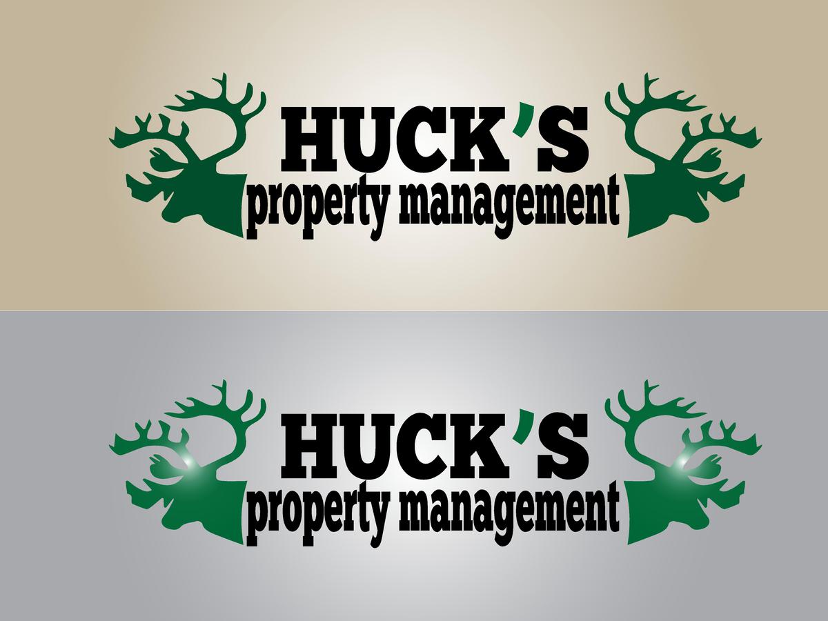 Logo Design by AndreiMircea for Huck' Property Management | Design #3100271