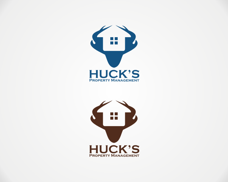 Logo Design by estante design for Huck' Property Management | Design #3075106