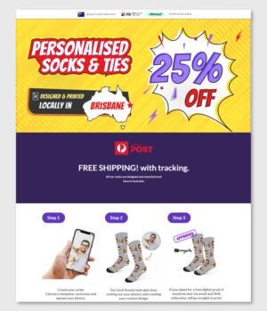 Mugsocks Website Banner Redesign | Diseño Gráfico por SAI DESIGNS