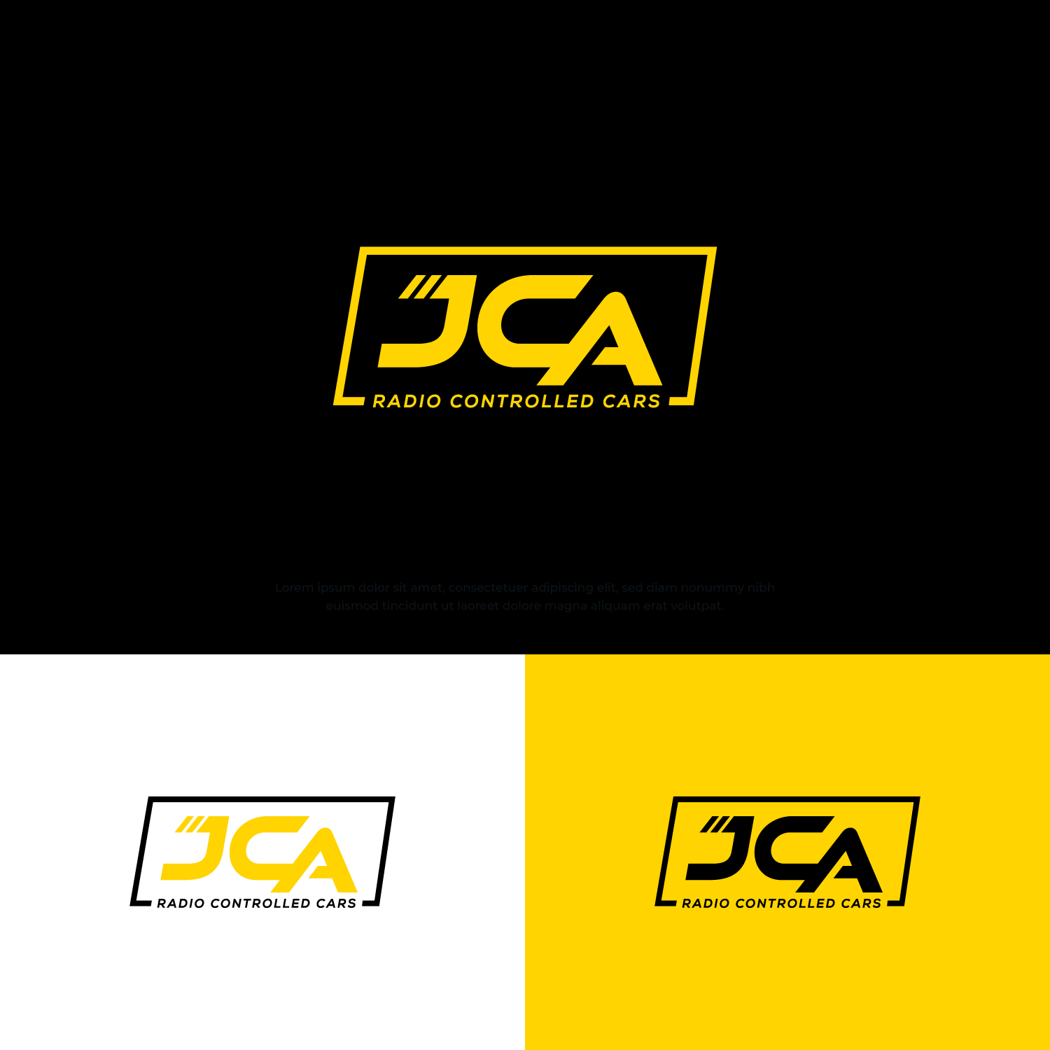 Diseño de Logo por mintcreative para JCA radio controlled cars | Diseño #26487022
