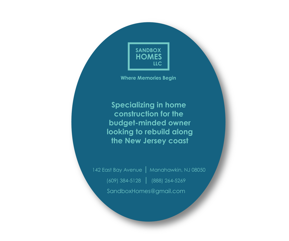 Business Card Design by Kayla Joy for SandBox Homes LLC | Design #3088547