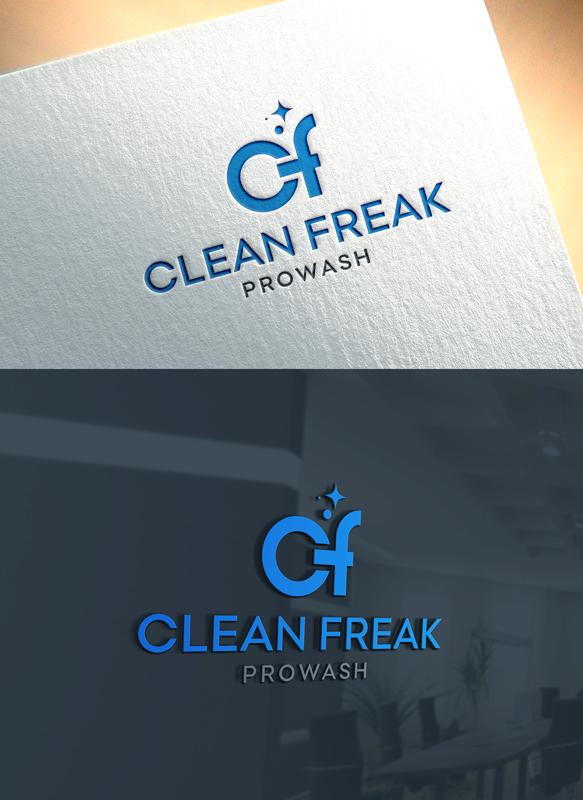 Logo Design by Art Lancer for Clean Freak ProWash | Design #26550864