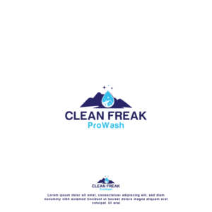 Logo Design by creative.bugs for Clean Freak ProWash | Design: #26498289