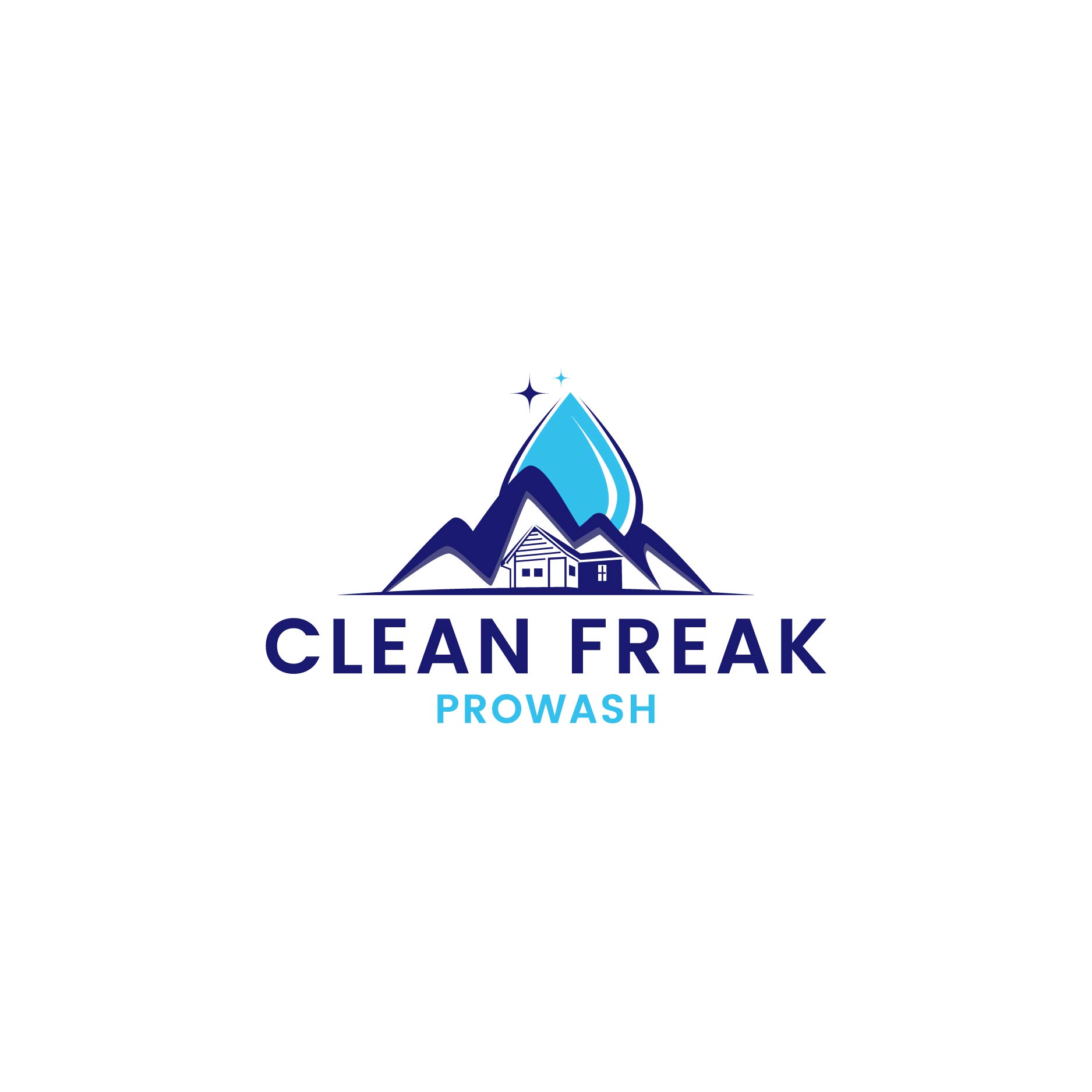 Diseño de Logo por creative.bugs para Clean Freak ProWash | Diseño #26508570