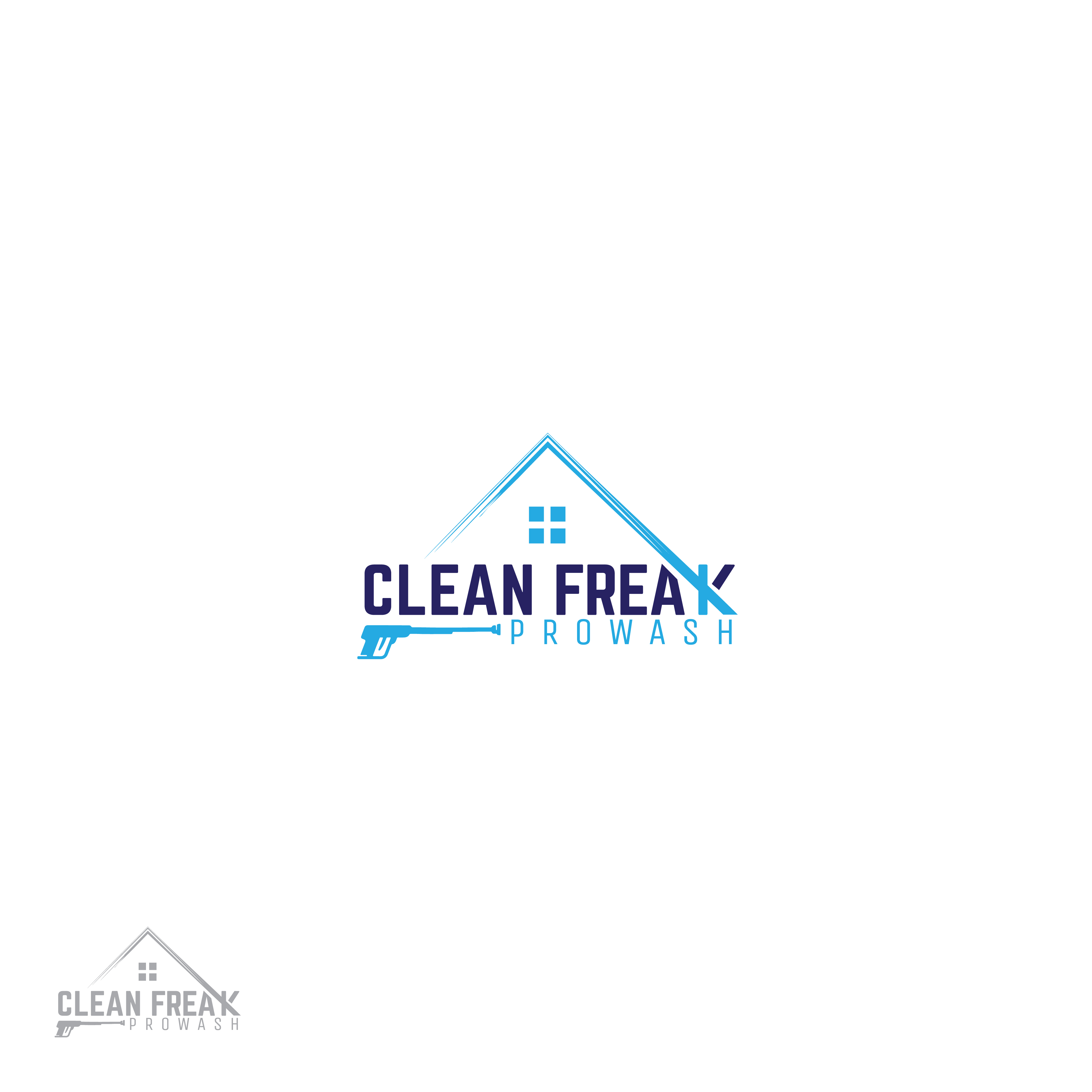 Diseño de Logo por Maxo-Biz para Clean Freak ProWash | Diseño #26522163