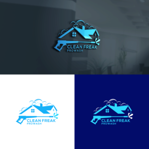 Logo-Design von Gambar Drips für Clean Freak ProWash | Design #26495959