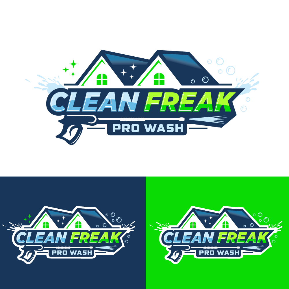 Design de Logo par YAZIKO pour Clean Freak ProWash | Design #26541507