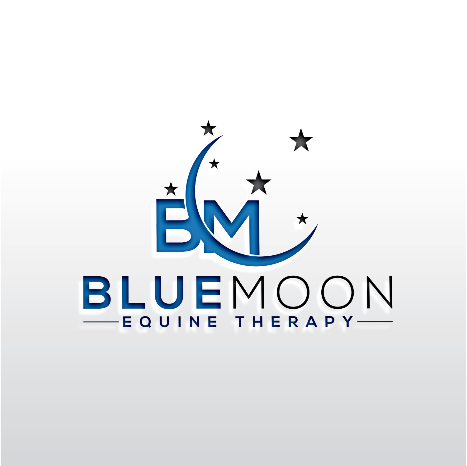 Logo Design by Jennifer© for BlueMoon Equine Therapy | Design #26483882