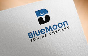 Logo-Design von Vishak vasu für BlueMoon Equine Therapy | Design #26486269