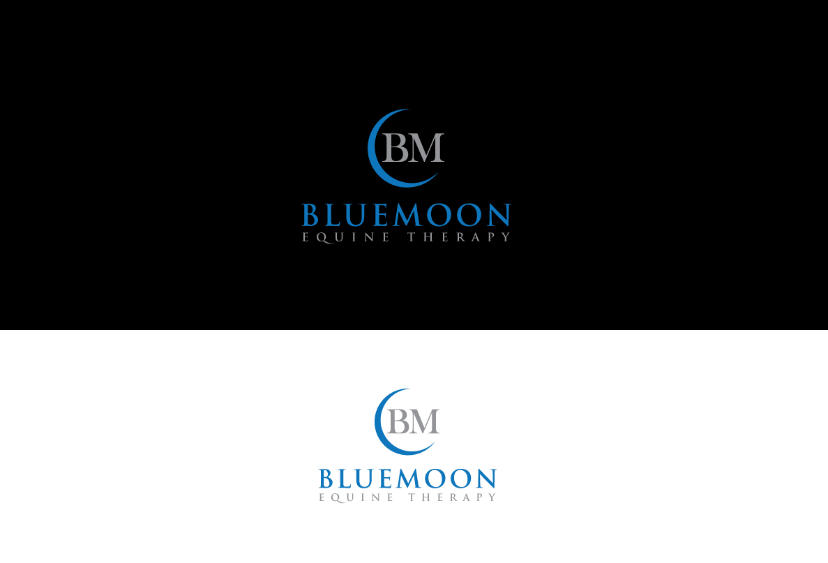 Logo-Design von creativepoint für BlueMoon Equine Therapy | Design #26484889