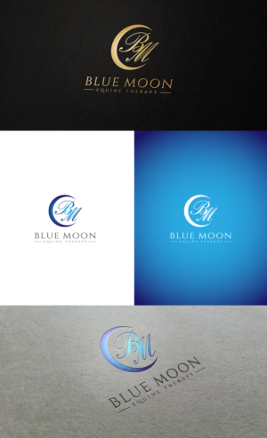 Logo-Design von GLDesigns für BlueMoon Equine Therapy | Design: #26487751