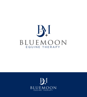 Logo-Design von ecorokerz für BlueMoon Equine Therapy | Design: #26484468