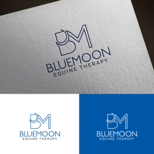 BlueMoon Equine Therapy | Logo-Design von sankar999
