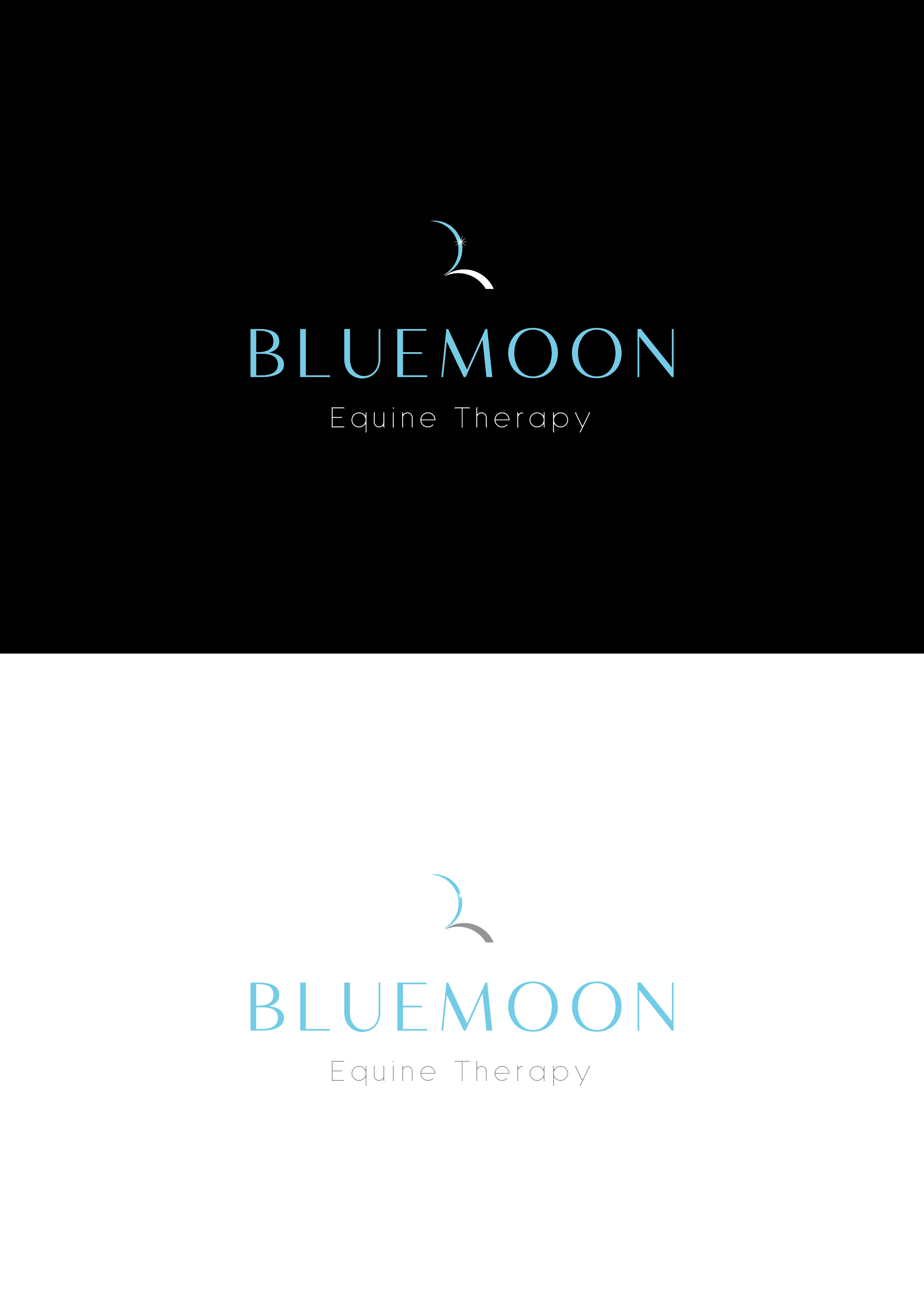 Logo Design by senthilgraphicschennai78 for BlueMoon Equine Therapy | Design #26485505