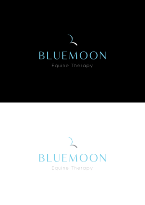 Logo-Design von senthilgraphicschennai78 für BlueMoon Equine Therapy | Design #26485505