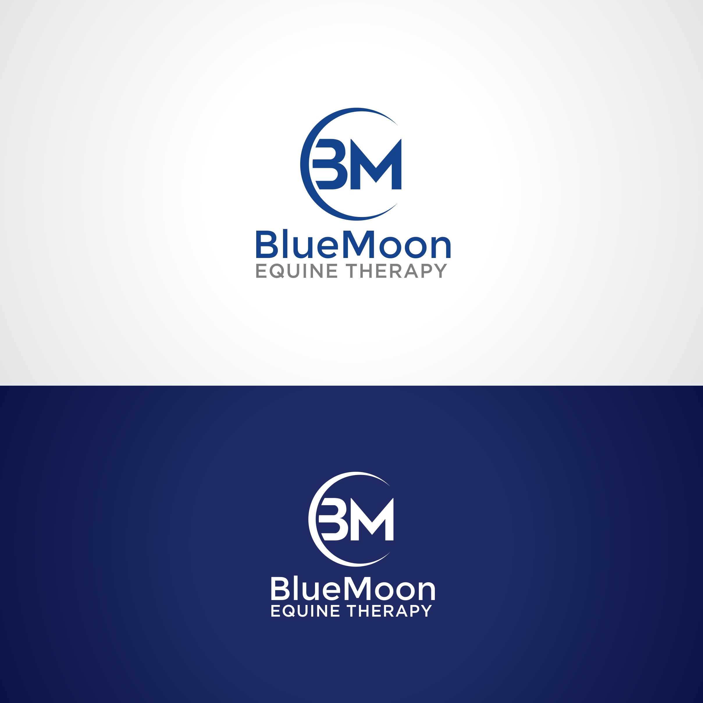Logo Design by Joenet Jayawarna for BlueMoon Equine Therapy | Design #26486545