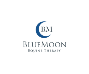 Logo-Design von MX-Design für BlueMoon Equine Therapy | Design: #26485605