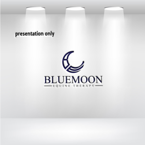 BlueMoon Equine Therapy | Logo Design by uitaki